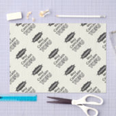 Funny Tofu themed Tissue Paper Tissuepapier (Craft)