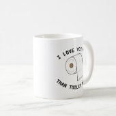 Funny Toilet Paper Mug Mère Meilleur cadeau d'ami (Devant droit)