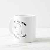 Funny Toilet Paper Mug Mère Meilleur cadeau d'ami (Devant gauche)