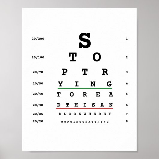 Funny toilet poster (Voorkant)