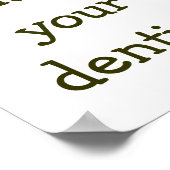 Funny Tooth Gratitude Poster (Hoek)