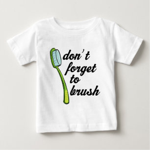 Funny Toothborstel Dentist Baby T-shirt