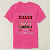 Funny Torres Family Kerstchaos Gezegde Matchin T-shirt (Design voorkant)