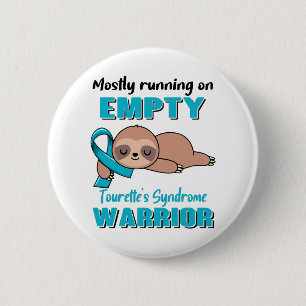 Funny Tourette's Syndrome Awareness Gifts Ronde Button 5,7 Cm