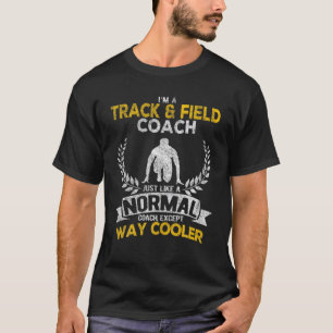 Funny Track and Field Coach Way Koooler Sports Coa T-shirt