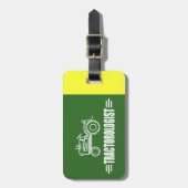 Funny Tractor Bagagelabel (Voorkant verticaal)