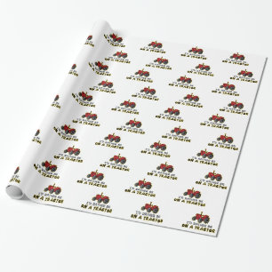Funny Tractor Cadeaupapier