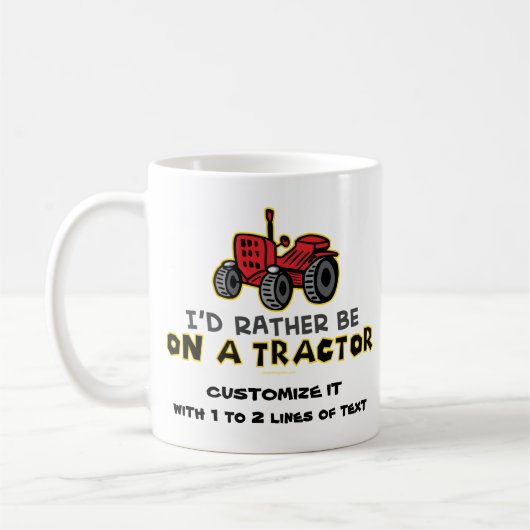 Funny Tractor Koffiemok (Links)