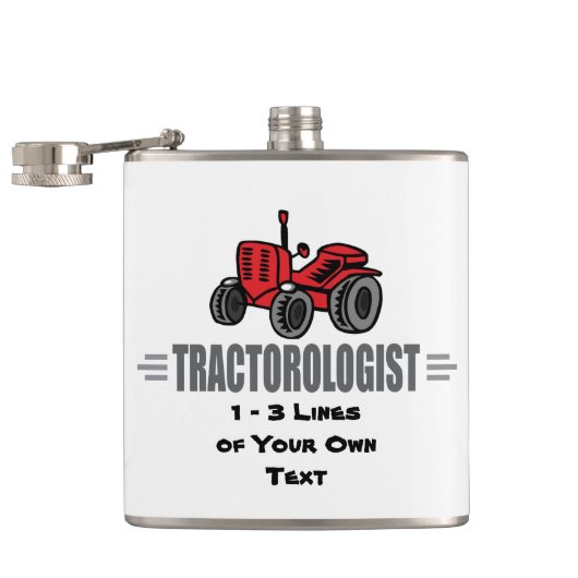 Funny Tractor Love Heupfles (Geopend)
