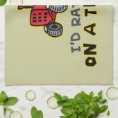 Funny Tractor Theedoek (Gevouwen)