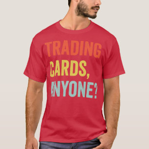 Funny Trading Kaart Game TCG Retro Trading Kaarten T-shirt