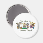 Funny Trailer Park Shirt Magneet (Voorkant / Achterkant)