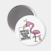 Funny Trailer Park Shirt Magneet (Voorkant / Achterkant)