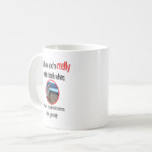 Funny Trailer Park Shirten en Gifts Koffiemok (Voorkant links)