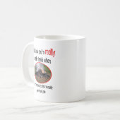 Funny Trailer Park Shirten en Gifts Koffiemok (Voorkant links)