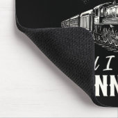 Funny Train Big Boilers Steam Locomotive Freight  Muismat (Hoek)