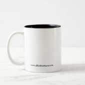 Funny Train Model Humor Koffie Mok (Links)
