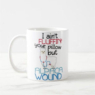Funny Trauma Nurse Alpaca Wound Cofee Mok Gift