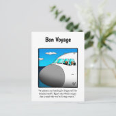 Funny Travel Humor Briefkaart (Staand voorkant)