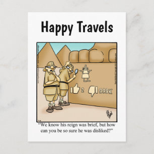 Funny Travel Humor Briefkaart