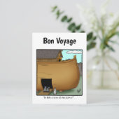 Funny Travel Humor Briefkaart (Staand voorkant)