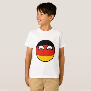 Funny Trending Geeky Germany Countryball T-shirt