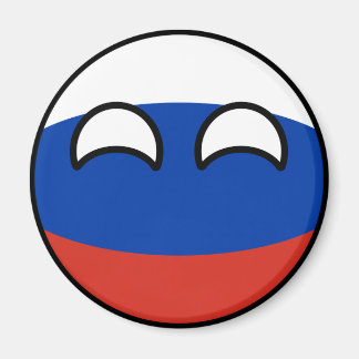 Funny Trending Geeky Russia Countryball Magneet