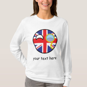 Funny Trending Geeky United Kingdom Countryball T-shirt