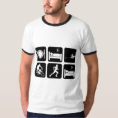 Funny triathlon t-shirt (Voorkant)