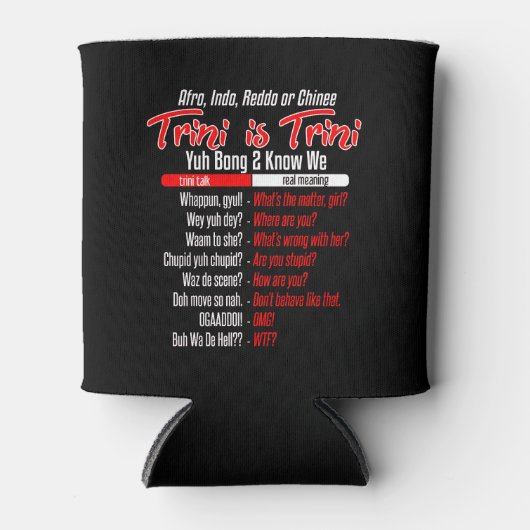 Funny Trini is Trini Blikjeskoeler (Voorkant)