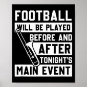 Funny Trombone Player Marching Band Poster (Voorkant)