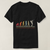 Funny Trombone T Shirt Retro  evolutie van (Design voorkant)