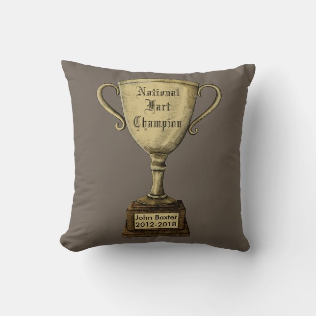 Funny  Trophy Award Kussen (Voorkant)