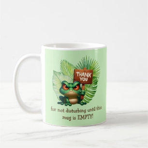 Funny Tropical Frog Coffee Mok - 