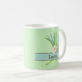Funny Tropical Frog Coffee Mug - Personnalisable (Devant droit)