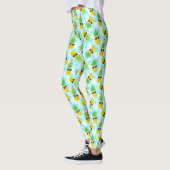Funny Tropical Kerstanananas Leggings (Links)