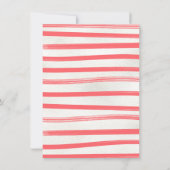 Funny Tropical Kerstcocktail Party Kaart (Achterkant)