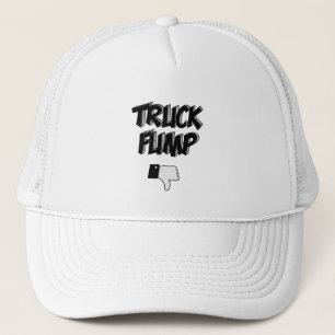 Funny Truck Fump Anti Trump Politieke Cartoon Trucker Pet