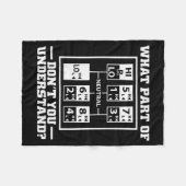 Funny Trucker Design For Men Big Rig Trucker Truck Fleece Deken (Voorkant (Horizontaal))