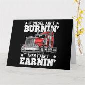 Funny Trucker Trailer Truck Cft Kaart (Gele Bloem)