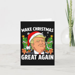 Funny Trump 2024 maakt kerst weer geweldig Kaart