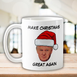 Funny Trump 2024 maakt kerst weer geweldig Koffiemok