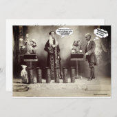 Funny Trump Biden 1910 Magic Act Carte d'anniversa (Devant / Derrière)