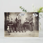 Funny Trump Biden 1910 Magic Act Carte d'anniversa (Debout devant)