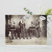 Funny Trump Biden 1910 Magic Act Carte d'anniversa (Debout devant)