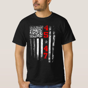 Funny Trump Dance Troll QR Funny President Dance T-shirt
