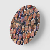 Funny Trump Gift Ronde Klok (Hoek)