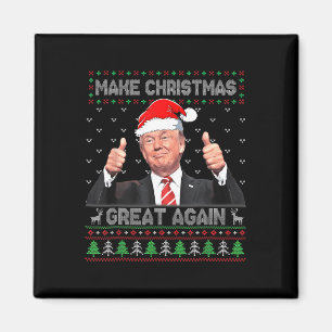 Funny Trump maakt kerst weer geweldig, lomp. Magneet