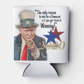 Funny Trump Meme Blikjeskoeler (Voorkant)