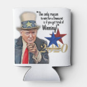 Funny Trump Meme Blikjeskoeler (Achterkant)